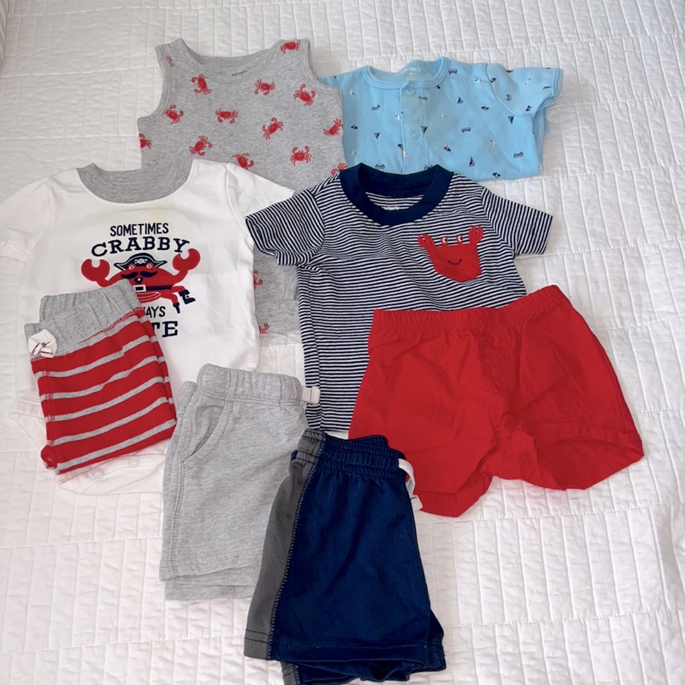 Boys 8 Piece Carter’s Set